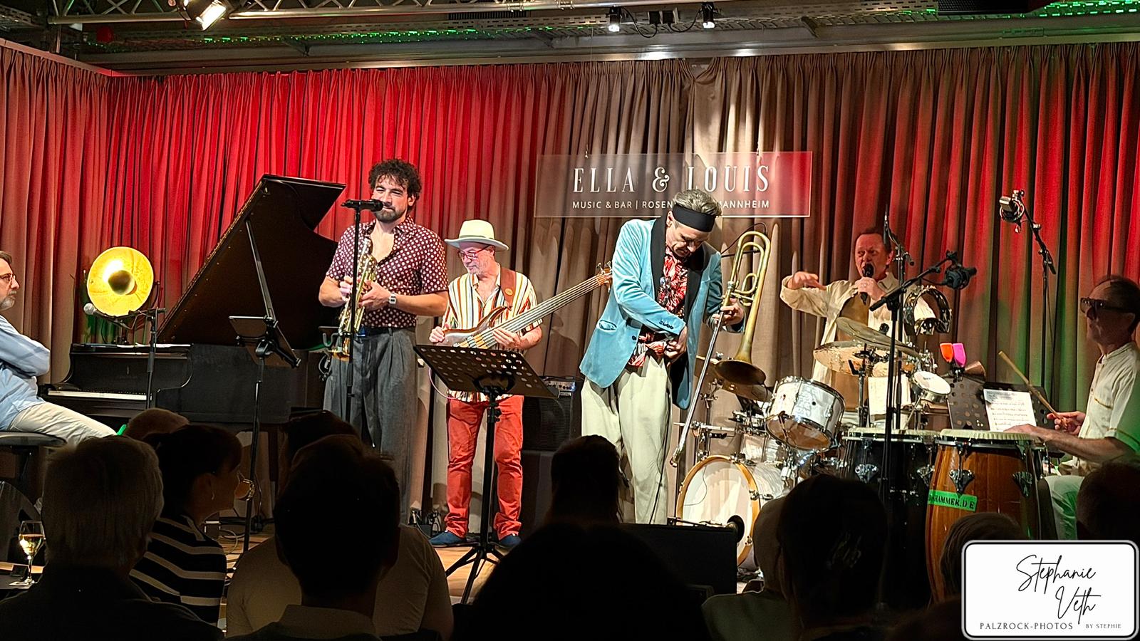Photo — Jambo Trio European Tour — 04 — Mannheim — Ella & Louis — IMG 20260505 WA0012