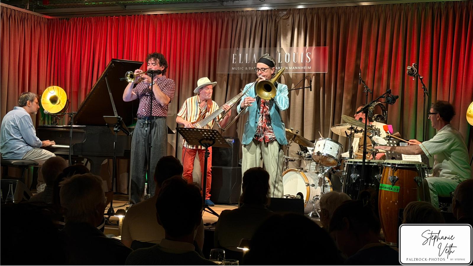Photo — Jambo Trio European Tour — 04 — Mannheim — Ella & Louis — Mainheim 2